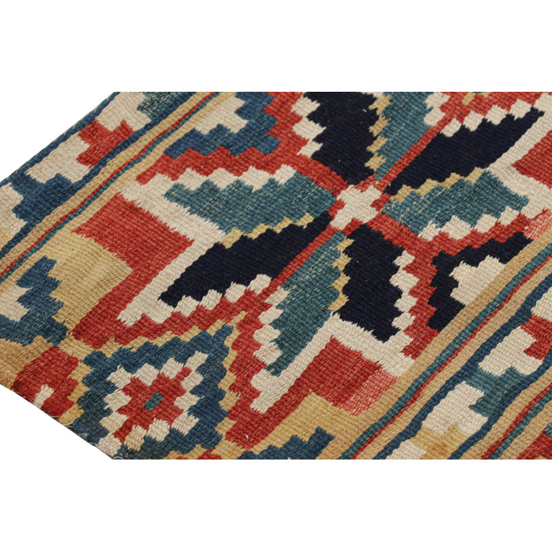 Wool Geometric Area Rug