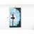Oversized 47''x27'' Turquoise Canvas Art - Hand-painted For Decorative Appeal Wall A Modern