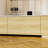 100.8'' W Stretchable L-Shaped TV Stand Console Table With Flip Down Cabinet Doors And Multiple Open Shelves(75.2'' W To 100.8'' W)