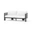 Canapé de patio extérieur Ari 80 Sunbrella Ari - blanc-1511470782