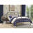 Annabelle Platform Bed Vintage Open Frame, Industrial Pipe Cast with Copper Handbrush Accent-50154685