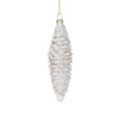 6.25 " Glass Finial Ornament