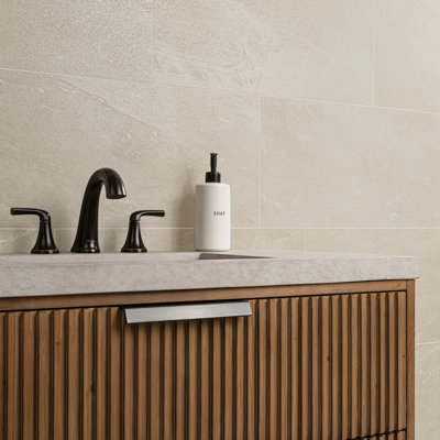 Norrin Mesa 12 in. x 24 in. Quartzite Look Lappato Porcelain Floor and Wall Tile
