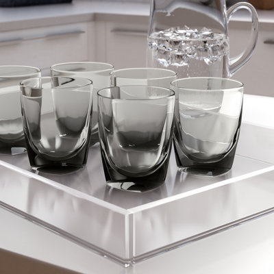 Cray 16oz. Acrylic Drinking Glass Set