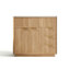 Meuble-lavabo sur pied de 76 cm (30 po) avec lavabo simple, portes cannelées et rangement, naturel-505760989-506938091