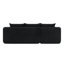 85" Upholstered L Shaped Sofa Modern Sectional