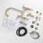 Bridge Kitchen Faucet with Pull Out Side Sprayer-71937385