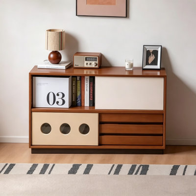 Buffet de couleur de plancher