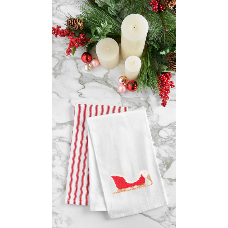 Serviette de cuisine Sleigh French Knot