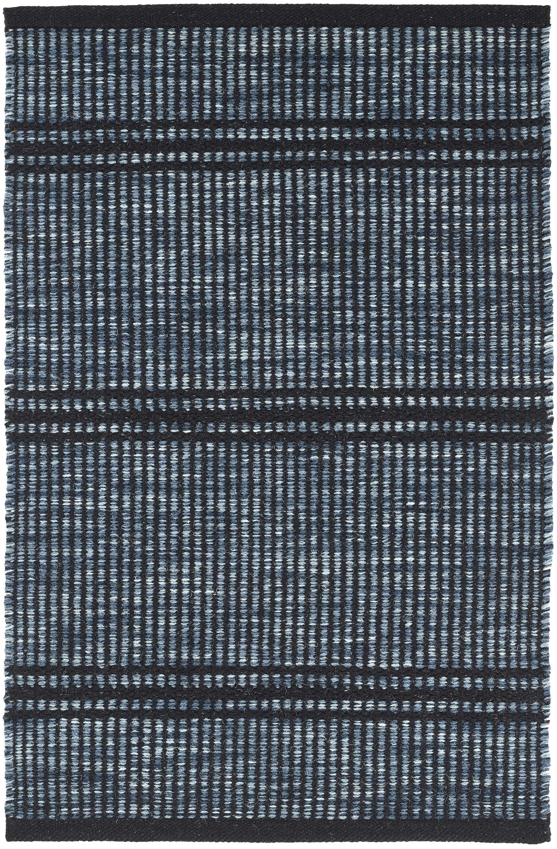Dash and Albert Rugs Malta Navy Handwoven Wool Rug & Reviews Perigold