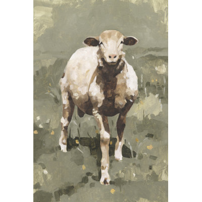 Spring Sheep II - Painting