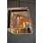  Pendant Lamp Stained Glass Design Layered Geometric Pattern 11"H for Living Room Décor