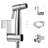 Elongated Hand Held Bidet with Faucet