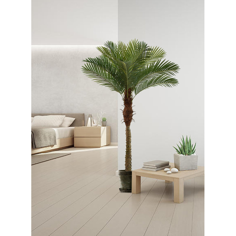 72'' Faux Palm Tree in Pot