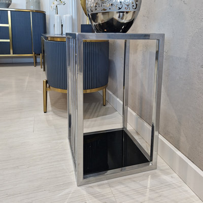 Brosky Pedestal End Table