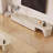 Cream style TV cabinet end table combination
