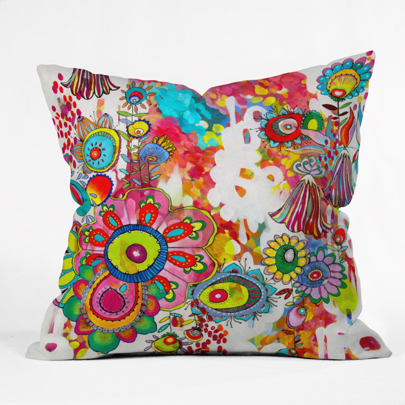 Housse et insert de coussin décoratif carré Stephanie Corfee, 16 po x 16 po