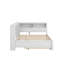 Lit de jour double avec lit gigogne, tablette et port USB