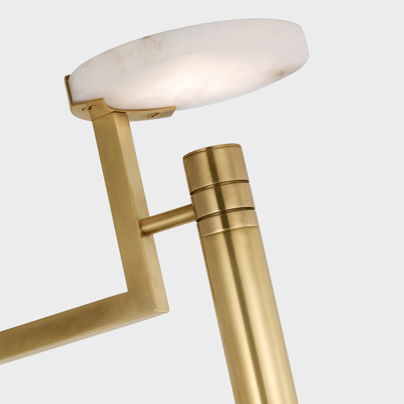 Melange LED Traditional Floor Lamp by Kelly Wearstler, Antique/Burnished Brass