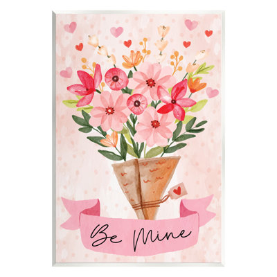 «Be Mine Romantic Valentine's Bouquet Floater» par ND Art