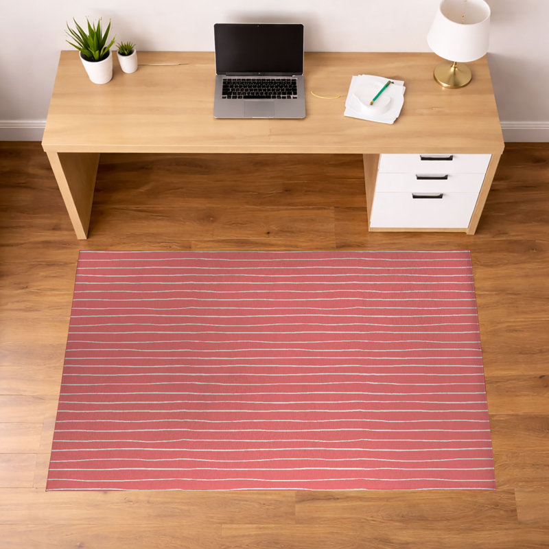 Tapis de bureau léger Smooth Lay, 60" W x 36" D, Dusty Rose