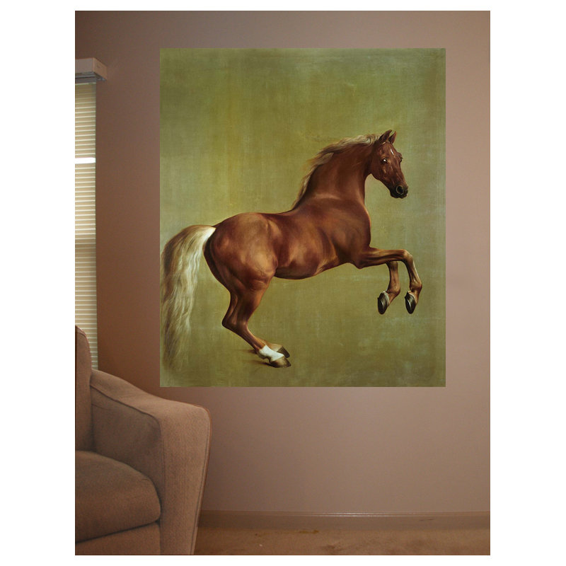 Décalcomanie murale Stubbs Whistlejacket (1762), H 60 po x l 50,5 po po