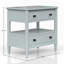 Table de chevet avec 2 tiroirs-183757715