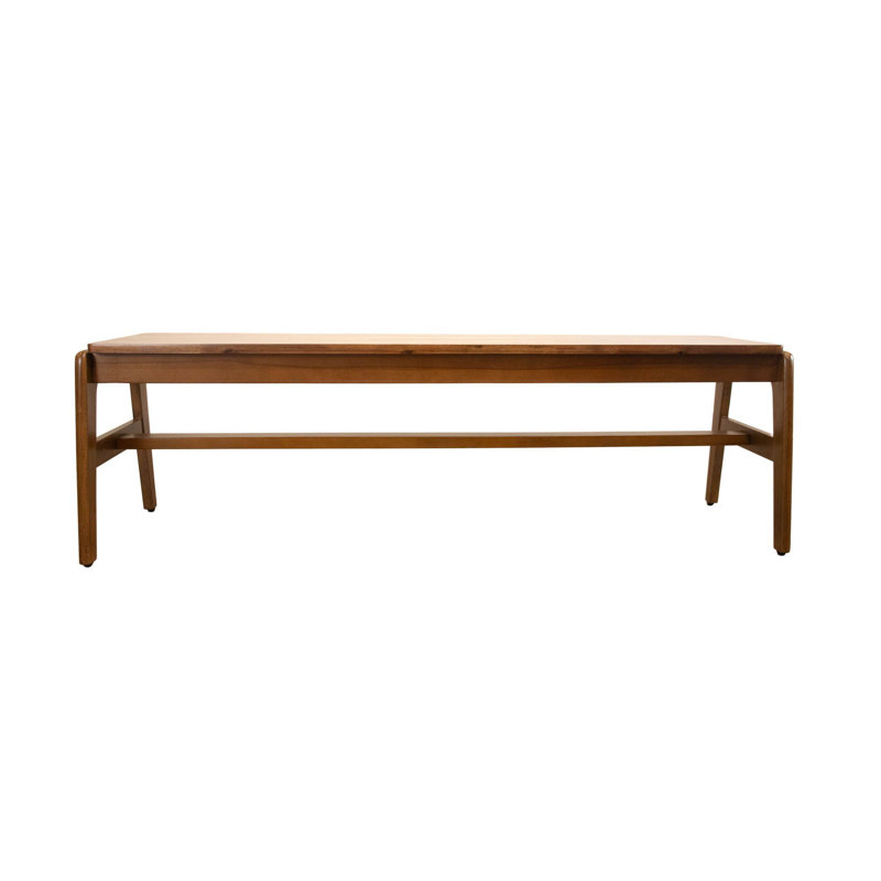 Mahfuza Solid Wood Bench