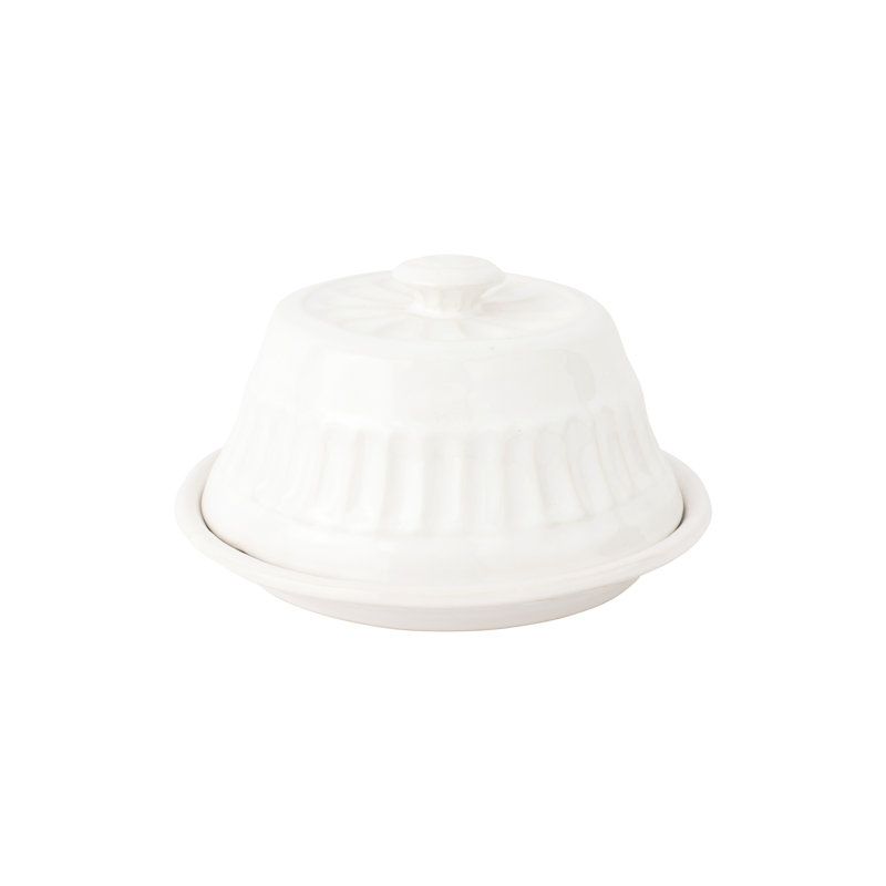 Pietra Serena Stoneware Butter Dish