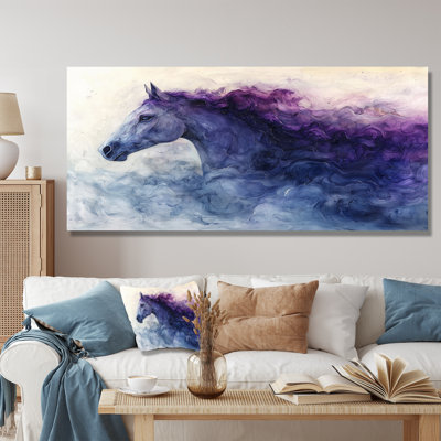 Doina Lavender Dream Horse Harmony II - Horse Wall Art