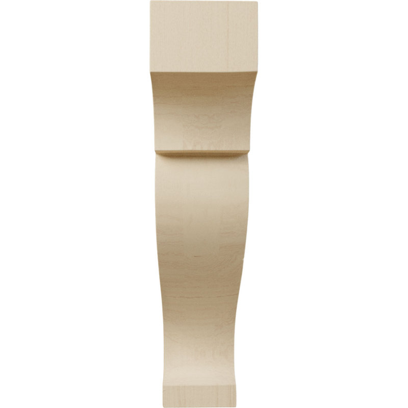 Mini Rockport Rubberwood Corbel 1.75"W x 5"D x 8"H