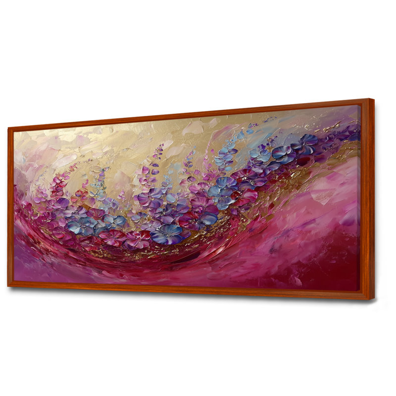 Art mural sur toile Kaminsky, Brun, H 28 po x l 60 po, Impression encadrée flottante
