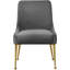 Chaise d'appoint rembourrée en velours Owen-32926667