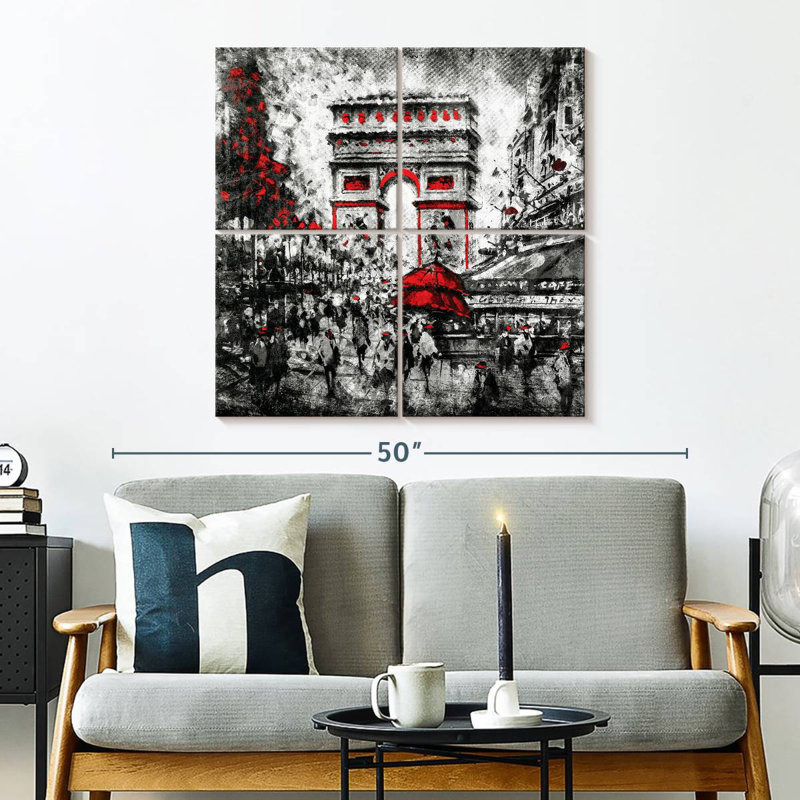 Nicci Arc De Triomphe Pop, H 32 po x l 32 po
