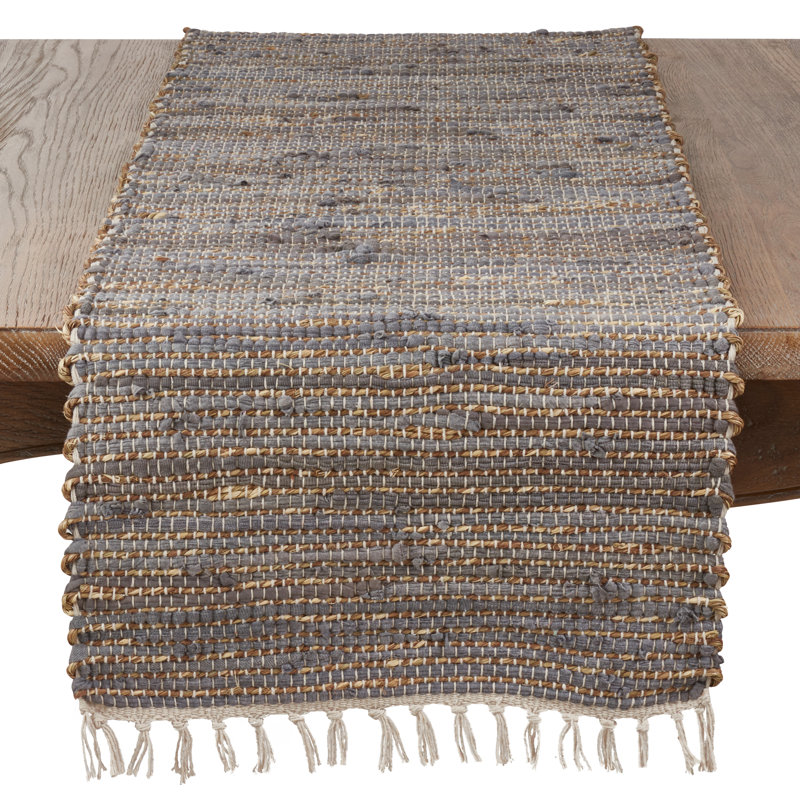 Chemin de table chindi frange Kaitlynn