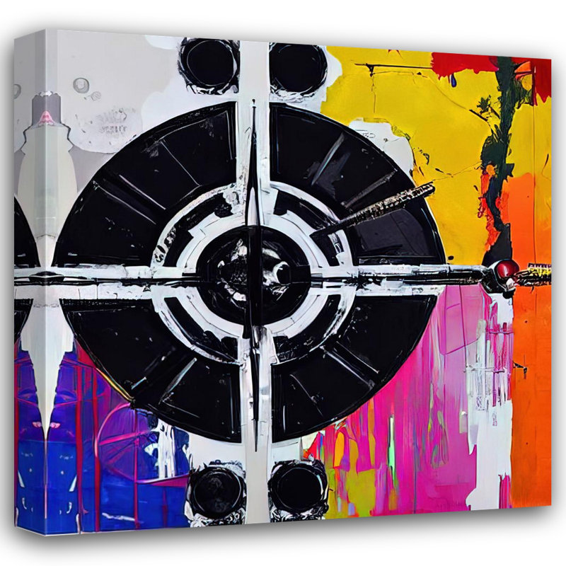 «Starwars Spacestation One» par Stephen Chambers, impression sur toile tendue, L 15 po x H 15 po