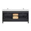 Meuble-lavabo double autoportant de 72 po Langosta-486418303
