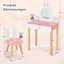 Leidi Kids Vanity Set with Mirror