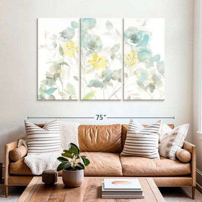 Avery Aqua Roses Shadows