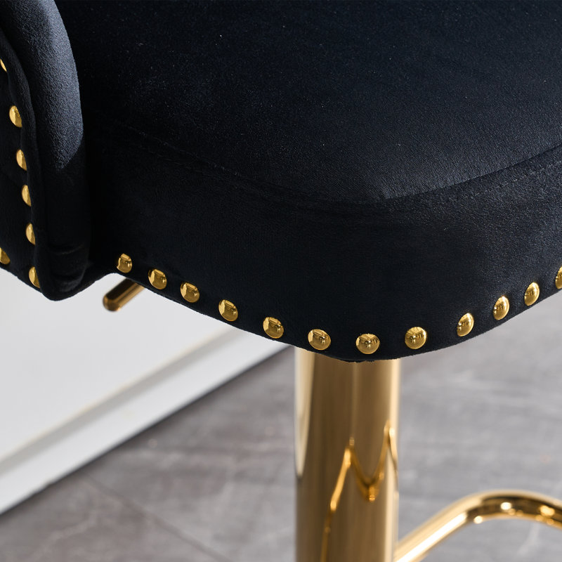 Tabouret Kenetra, Noir