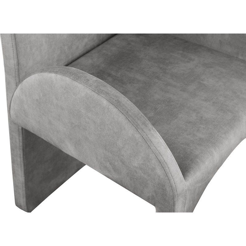 Fauteuil Caserta, Gris