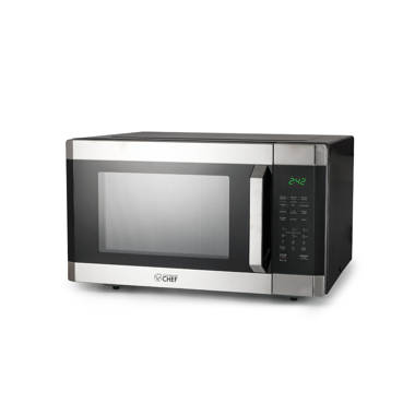  Toshiba ML-EM62P(SS) Large Countertop Microwave with Smart  Sensor, 6 Menus, Auto Defrost, ECO Mode, Mute Option & 16.5 Position  Memory Turntable, 2.2 Cu Ft, 1200W, Stainless Steel : Everything Else