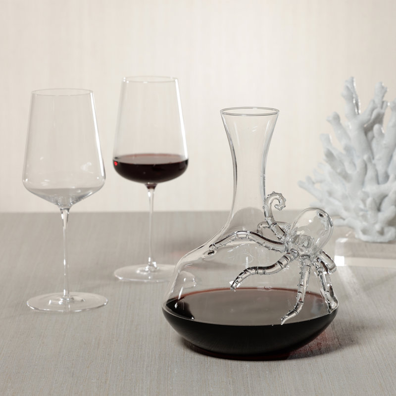 Octopus Wine Glass Decanter