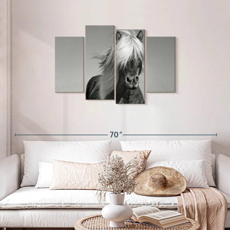 Brampt Pony, 27" H x 43" W