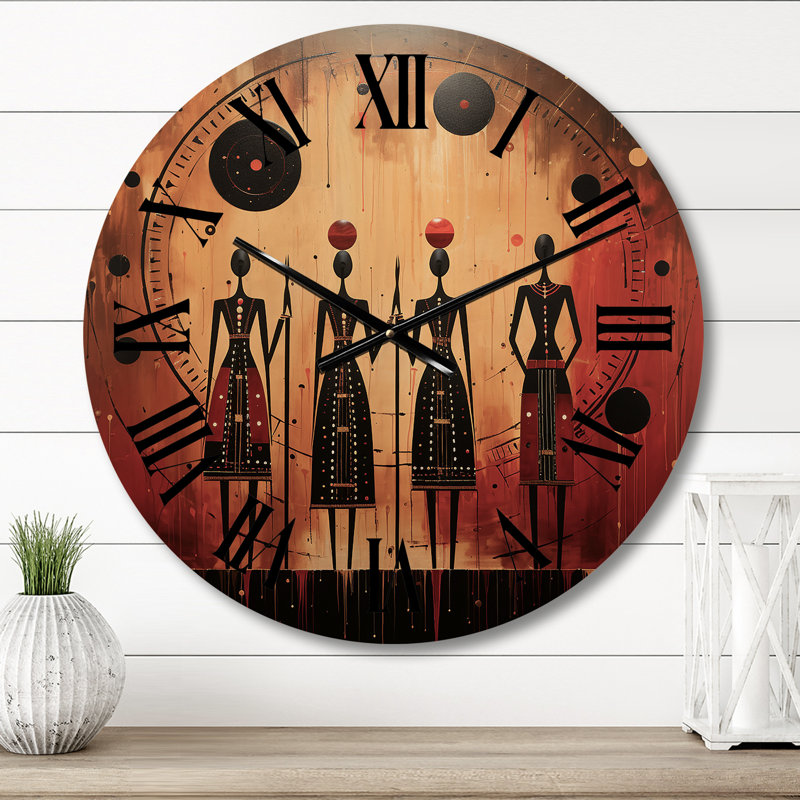 Horloge murale Anushya, Moyenne