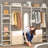Jeremyiah 68" W -96" W Walk In Closet System with 6 drawers-726548653
