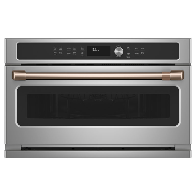 30" Single Wall Oven Handle Kit, Brushed Copper, 1.41'' H X 30'' W X 2.58'' D