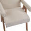 Fauteuil de salle à manger en tissu-1419810916