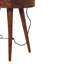 Gefen 40cm W Solid Wood Bedside Table