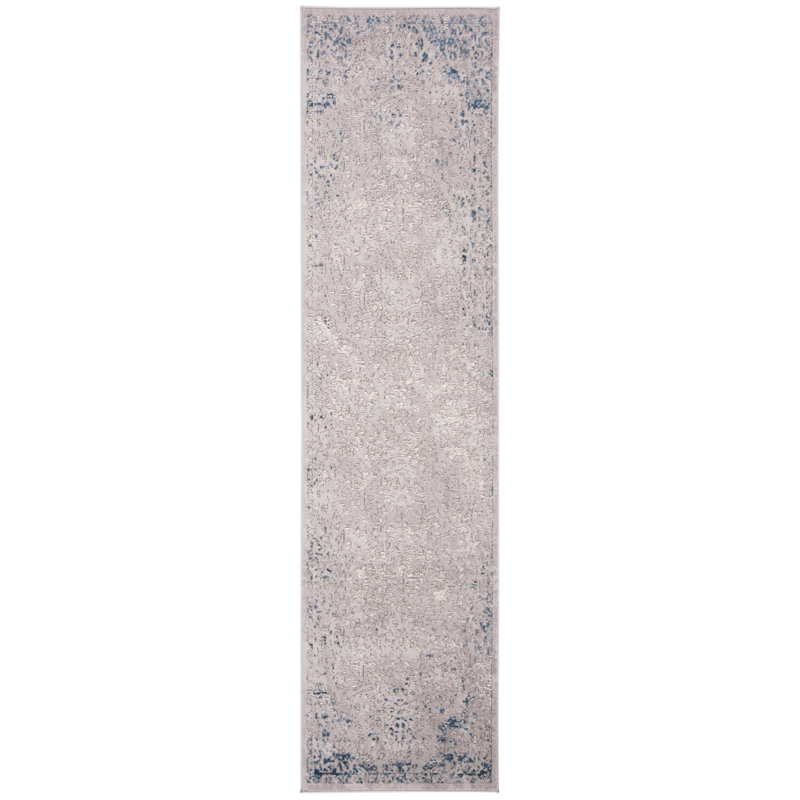 Tapis abstrait Keyra Performance, Tapis de couloir 2 pi x 8 pi